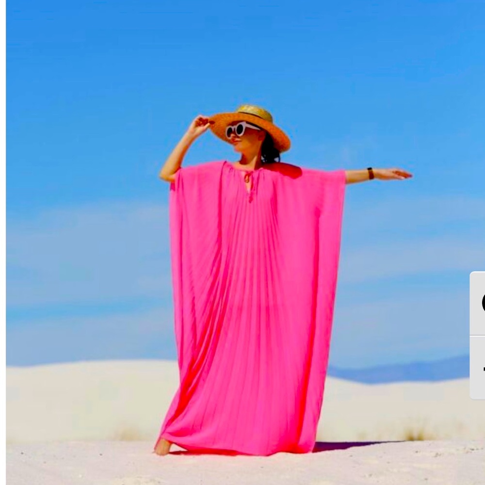 Elegant Pink Maxi Dress